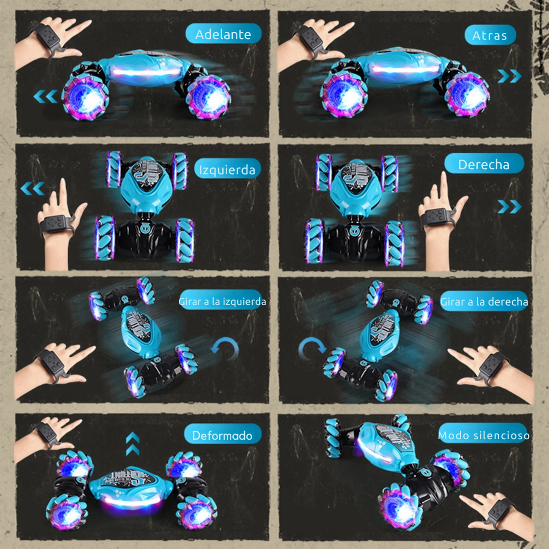 Auto con control sensorial